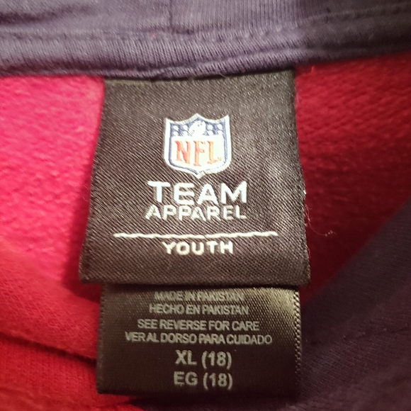 Houston Texans Embroidered & Stitched Youth Hoodie - Picture 4 of 4